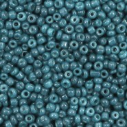 Seed beads 11/0 (2mm) Adriatic blue